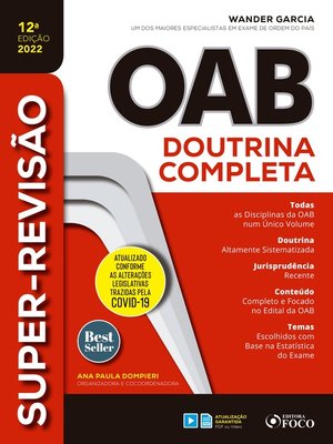 cover image of OAB Doutrina Completa